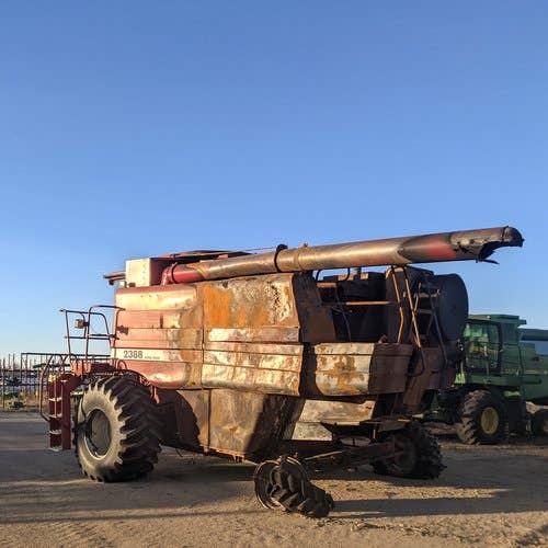 Used Case IH 2388 Combine parts.