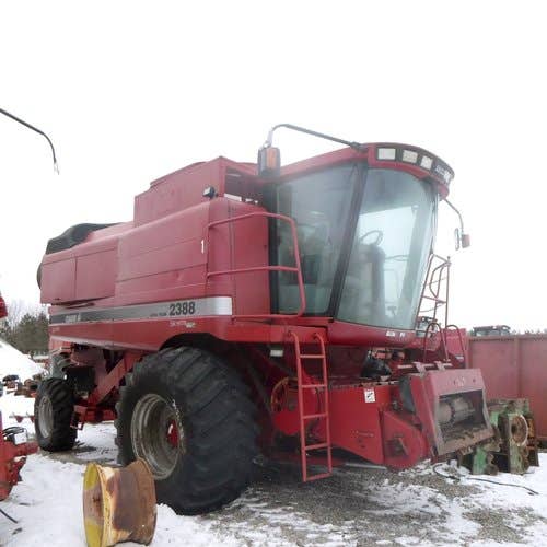 1998 Used Case IH 2388 Combine parts.