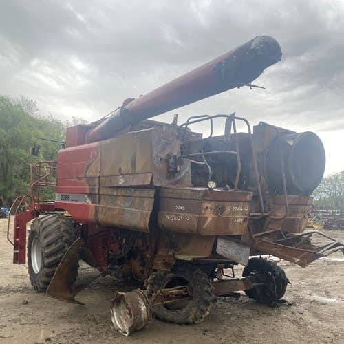 Used Case IH 2388 Combine parts.