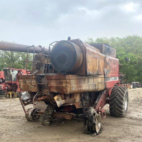 Used Case IH 2388 Combine parts.