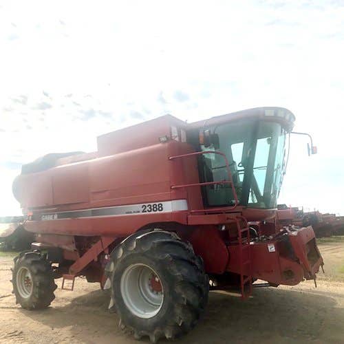 2002 Used Case IH 2388 Combine parts.