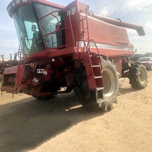 Used Case IH 2388 Combine parts.