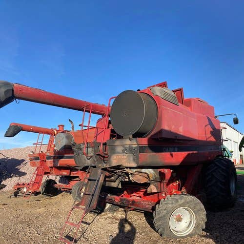 Used Case IH 2388 Combine parts.