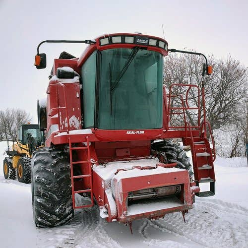 Used Case IH 2388 Combine parts.