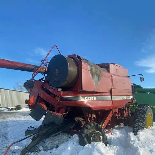 Used Case IH 2388 Combine parts.