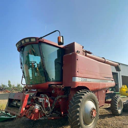 Used Case IH 2388 Combine parts.