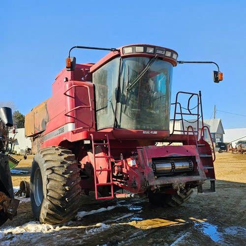 Used Case IH 2388 Combine parts.