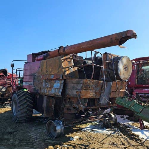 Used Case IH 2388 Combine parts.