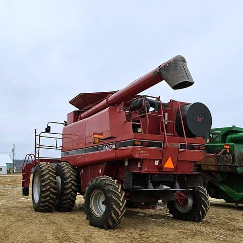 Used Case IH 2388 Combine parts.