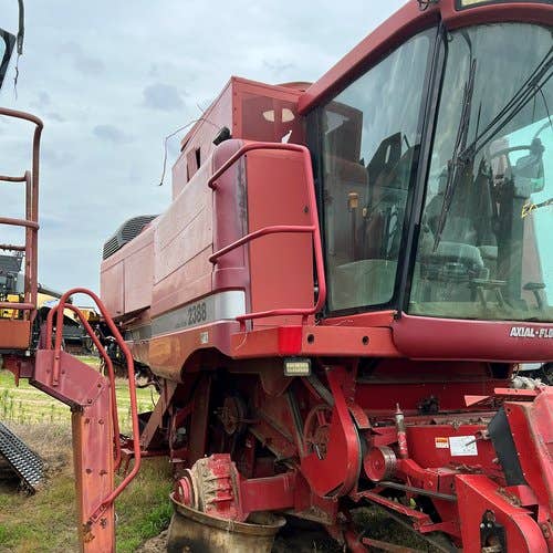 Used Case IH 2388 Combine parts.