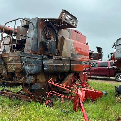 2004 Used Case IH 2388 Combine parts.