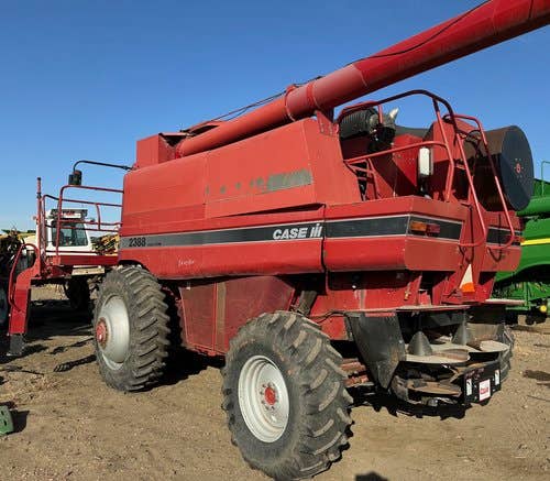 Used Case IH 2388 Combine parts.