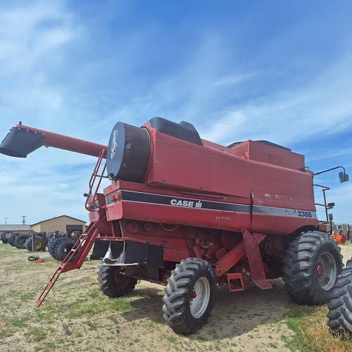 Used Case IH 2388 Combine parts.