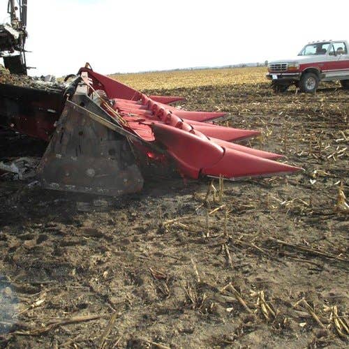 2008 Used Case IH 2408 Header parts.