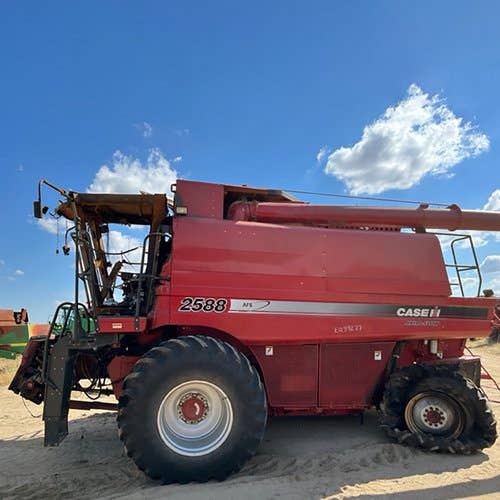 Used Case IH 2588 Combine parts.