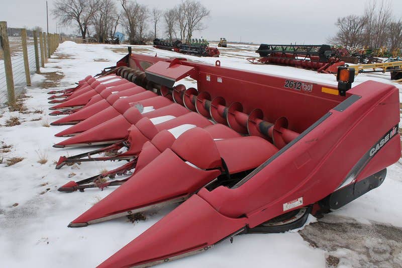2011 Used Case IH 2612 Header parts.