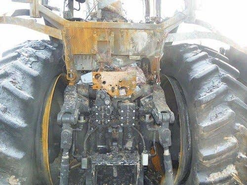 2013 Used Case IH 335 Tractor parts.