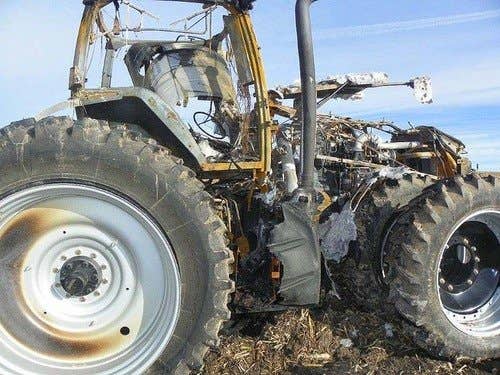 2013 Used Case IH 335 Tractor parts.