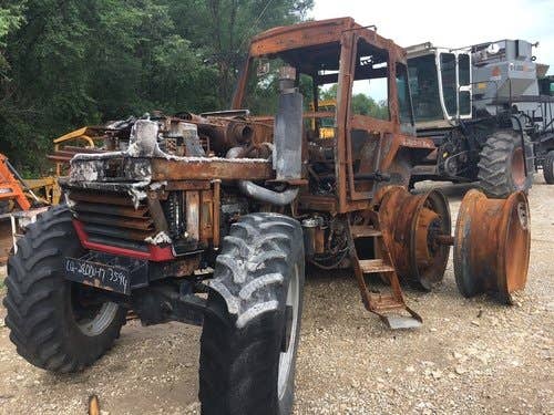 Used Case IH 3594 Tractor parts.