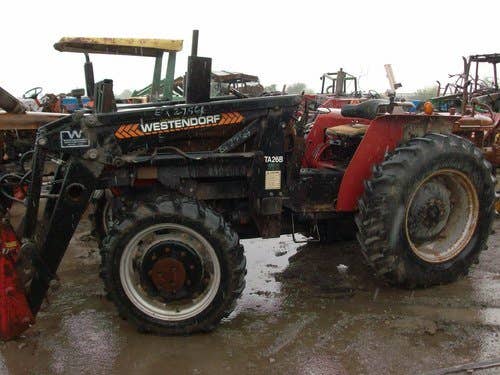 1989 Used Case IH 385 Tractor parts.