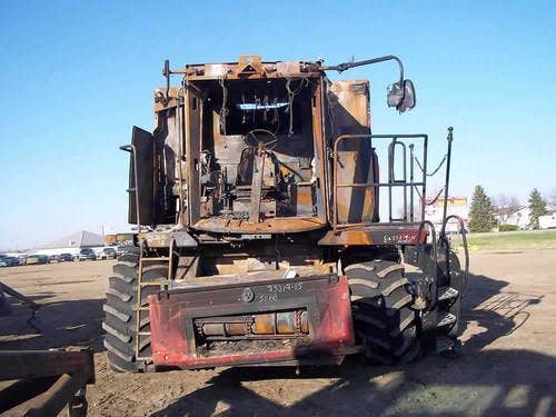 2011 Used Case IH 5088 Combine parts.