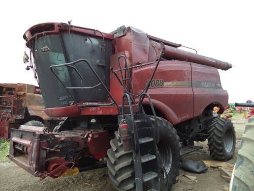 2011 Used Case IH 5088 Combine parts.