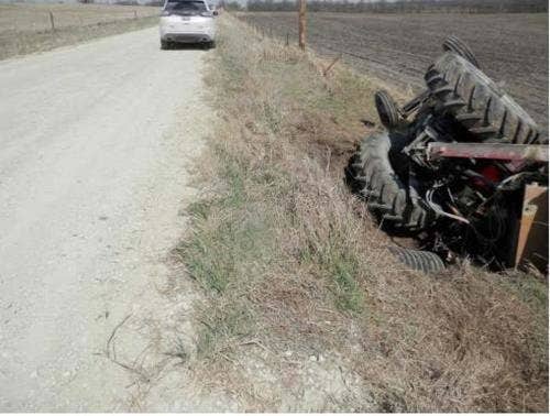 1991 Used Case IH 5140 Tractor parts.