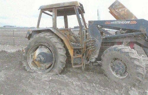 1993 Used Case IH 5240 Tractor parts.