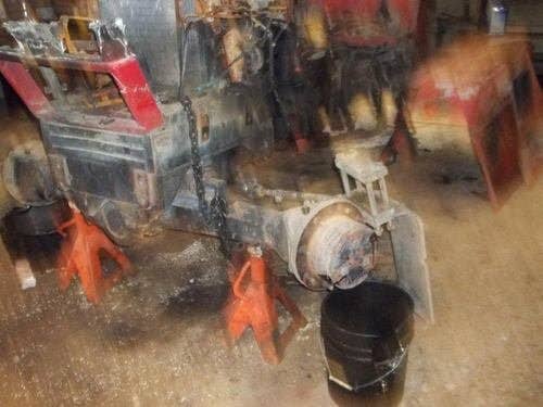 Used Case IH 585 Tractor parts.