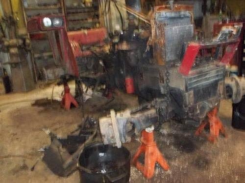 Used Case IH 585 Tractor parts.