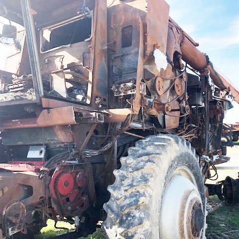 Used Case IH 7088 Combine parts.