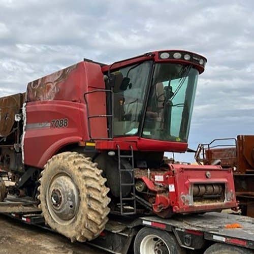 2011 Used Case IH 7088 Combine parts.