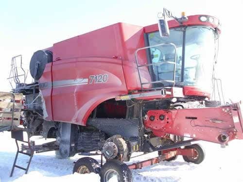 2012 Used Case IH 7120 Combine parts.