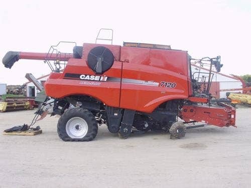2012 Used Case IH 7120 Combine parts.