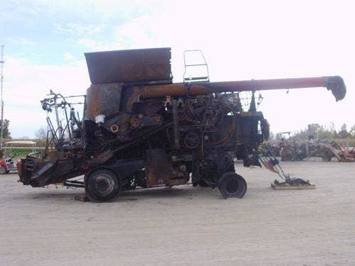 2012 Used Case IH 7120 Combine parts.