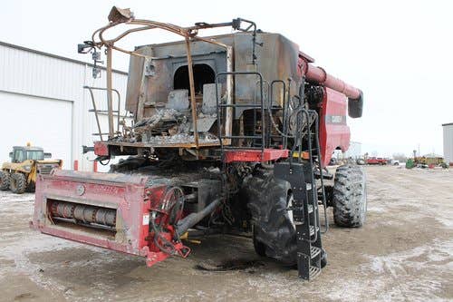 Used Case IH 7120 Combine parts.