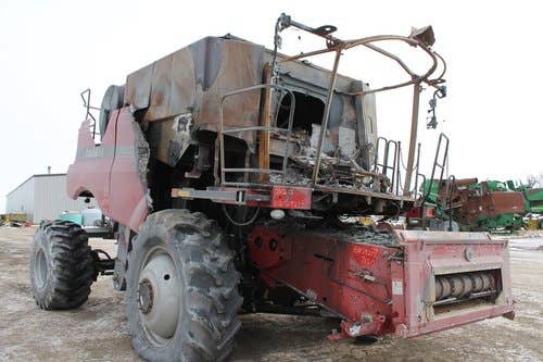 Used Case IH 7120 Combine parts.