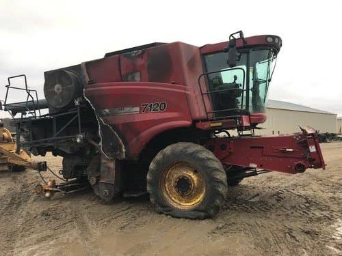 2011 Used Case IH 7120 Combine parts.