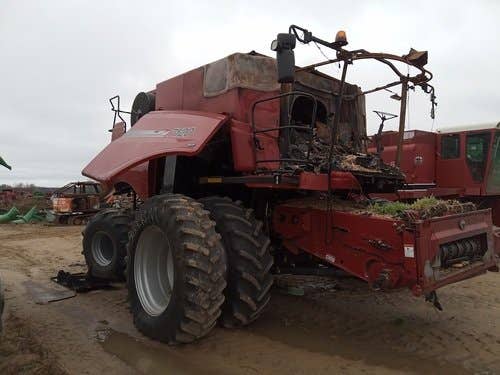 Used Case IH 7120 Combine parts.