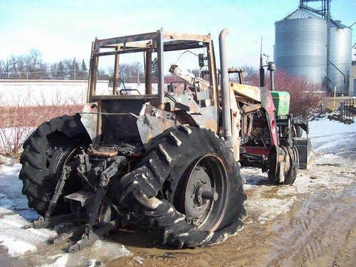 Used Case IH 7130 Tractor parts.