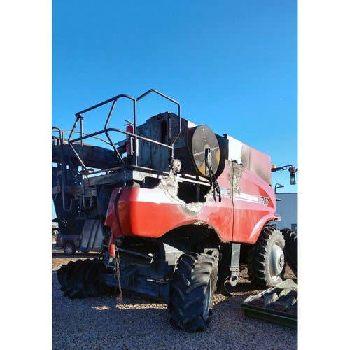 2014 Used Case IH 7230 Combine parts.