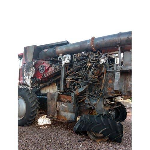 2014 Used Case IH 7230 Combine parts.