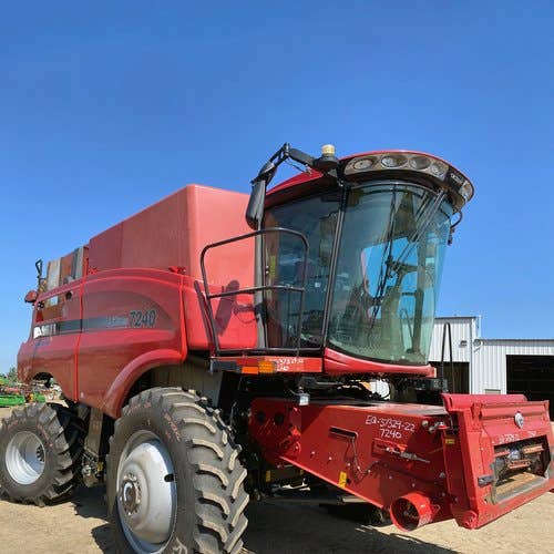 2018 Used Case IH 7240 Combine parts.