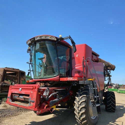 2018 Used Case IH 7240 Combine parts.