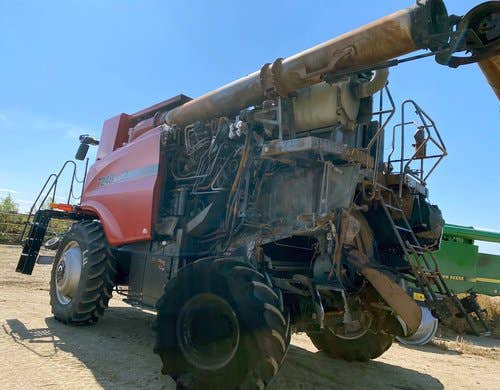 2018 Used Case IH 7240 Combine parts.