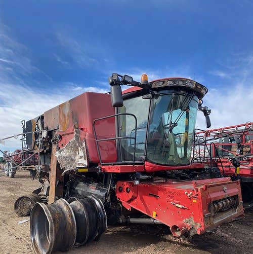Used Case IH 7240 Combine parts.