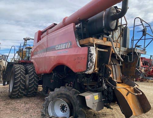 Used Case IH 7240 Combine parts.