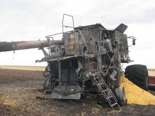 2006 Used Case IH 8010 Combine parts.