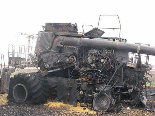 2006 Used Case IH 8010 Combine parts.