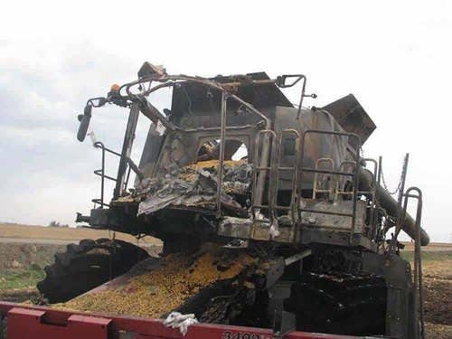 2006 Used Case IH 8010 Combine parts.